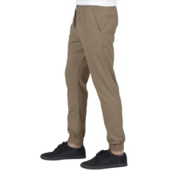 Volcom Frickin Slim Joggers In Desert Taupe