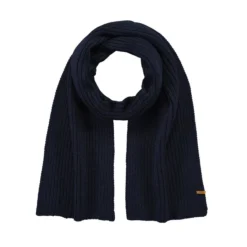 Barts Wilbert Scarf In Navy