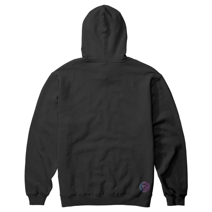 Etnies Crest Doomed Pullover Hoody In Black 2 Etnies Crest Doomed Pullover Hoody In Black - Image 2