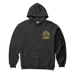 Etnies Crest Doomed Pullover Hoody In Black