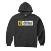 Etnies New Box Pullover Hoody In Black/Yellow/White