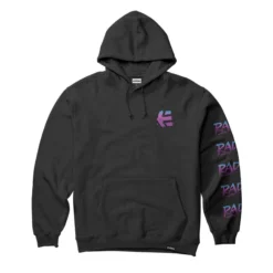 Etnies Walltap Rad Movie Pullover Hoody In Black