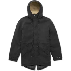 Etnies Tennesy Parka Jacket In Black