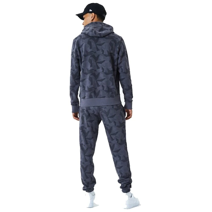 New Era Los Angeles Lakers NBA Geometric Camo Pullover Hoody In Graphite 2 New Era Los Angeles Lakers NBA Geometric Camo Pullover Hoody In Graphite - Image 2