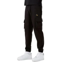 New Era New Era Cargo Joggers In Black