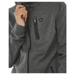 Rip Curl Anti Series Departed Full Zip Fleece In Charcoal Marle -STANCE Shop rip curl anti series departed full zip fleece charcoal marle cfedb9 3481 b4 46hsfjicnrefroza
