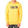 Rip Curl Boxed Hooded Pop Over Pullover Hoody In Mustard