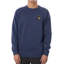 Rip Curl Distant Sweatshirt In Washed Navy