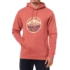 Rip Curl Down The Line Pullover Fleece In Dusty Mushroom