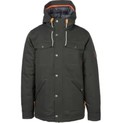 Rip Curl Easyrider Anti-Series Parka Jacket In Phantom