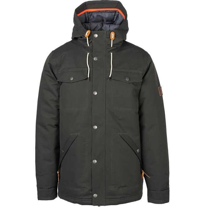 Rip Curl Easyrider Anti-Series Parka Jacket In Phantom 1 Rip Curl Easyrider Anti-Series Parka Jacket In Phantom
