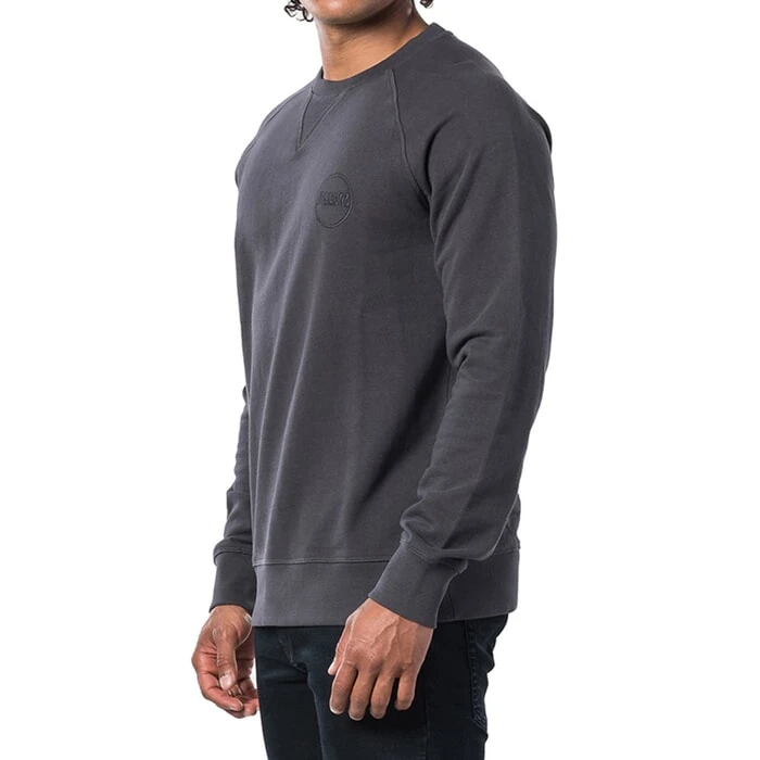 Rip Curl Eco Craft Sweatshirt In Washed Black 3 Rip Curl Eco Craft Sweatshirt In Washed Black - Image 3
