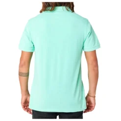 Rip Curl Faded Short Sleeve Polo Shirt In Yucca -STANCE Shop rip curl faded short sleeve polo shirt yucca cplap9 3400 b2 pvmq2fien3is16lu