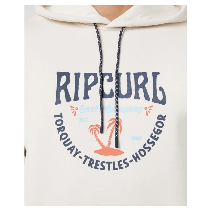 Rip Curl Les Esta Pullover Hoody In Bone 5 Rip Curl Les Esta Pullover Hoody In Bone - Image 5