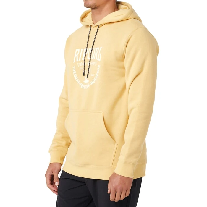 Rip Curl Les Esta Pullover Hoody In Washed Yellow 2 Rip Curl Les Esta Pullover Hoody In Washed Yellow - Image 2