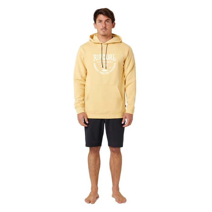 Rip Curl Les Esta Pullover Hoody In Washed Yellow 4 Rip Curl Les Esta Pullover Hoody In Washed Yellow - Image 4