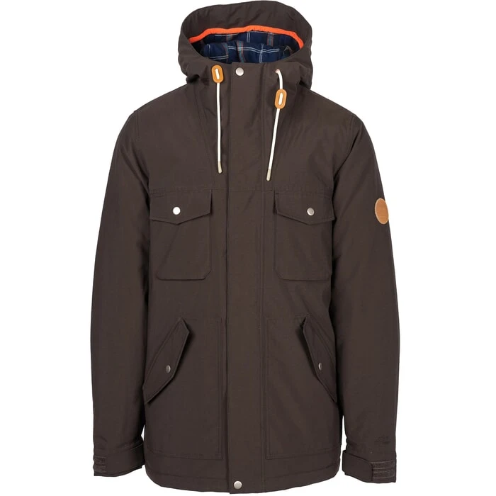 Rip Curl Puncher Anti-Series Parka Jacket In Mole 1 Rip Curl Puncher Anti-Series Parka Jacket In Mole