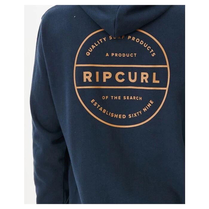 Rip Curl Re Entry Pullover Hoody In Dark Navy 5 Rip Curl Re Entry Pullover Hoody In Dark Navy - Image 5