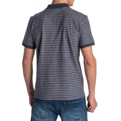 Rip Curl Seafarer Short Sleeve Polo Shirt In Dark Blue -STANCE Shop rip curl seafarer polo shirt dark blue cplap4 3155 b2 1