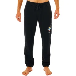 Rip Curl Search Icon Joggers In Black