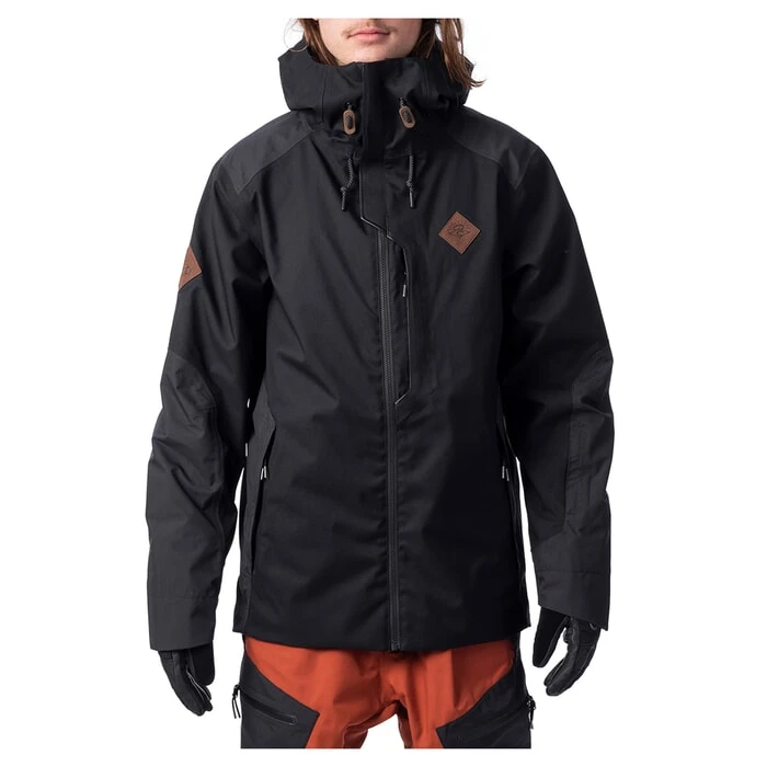 Rip Curl Search Snow Jacket In Jet Black 1 Rip Curl Search Snow Jacket In Jet Black