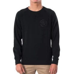 Rip Curl Son Of Cobra Sweatshirt In Washed Black