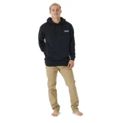 Rip Curl Surf Revival Pullover Hoody In Black -STANCE Shop rip curl surf revival pullover hoody black 022mfl 90 b3 8p9c8mlofn3bcpiq