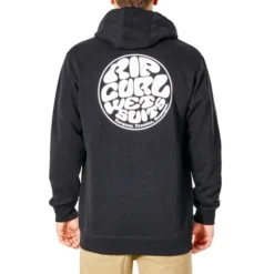 Rip Curl Wetsuit Icon Hood Pullover Hoody In Black -STANCE Shop rip curl wetsuit icon hood pullover hoody black cfegm9 90 b2 1