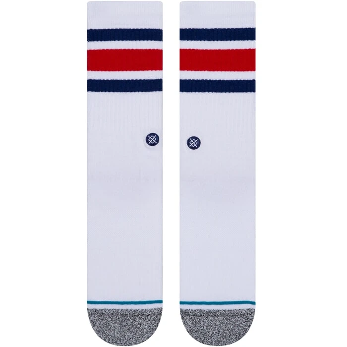 Stance Boyd Crew Socks In Blue 2 Stance Boyd Crew Socks In Blue - Image 2