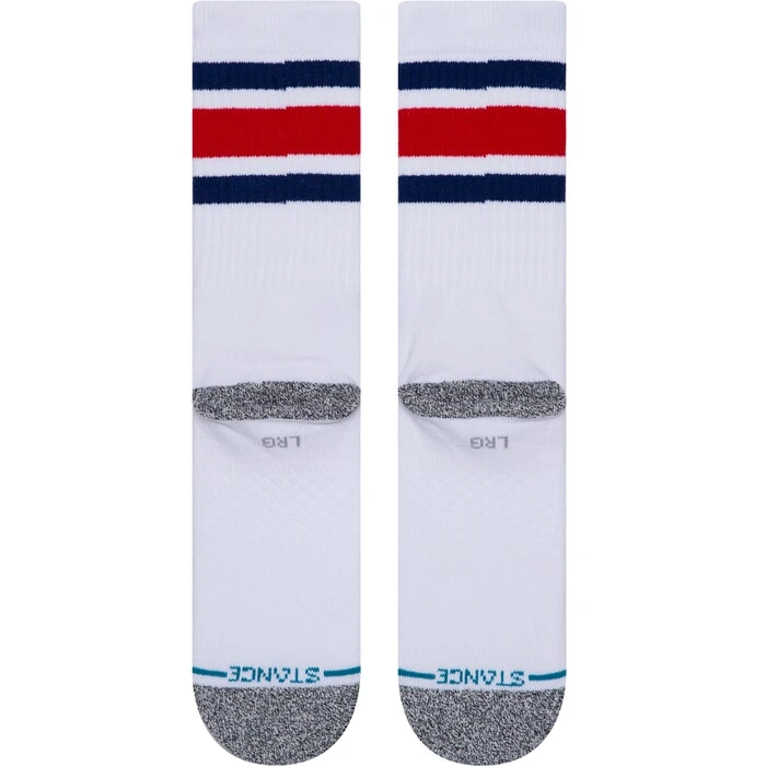 Stance Boyd Crew Socks In Blue 3 Stance Boyd Crew Socks In Blue - Image 3