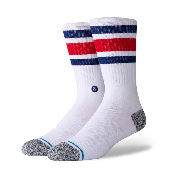 Stance Boyd Crew Socks In Blue 1 Stance Boyd Crew Socks In Blue