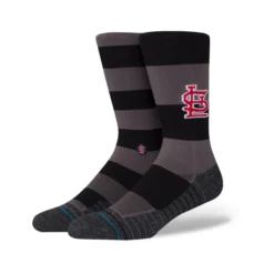 Stance Cardinals Nightshade MLB Crew Socks In Black