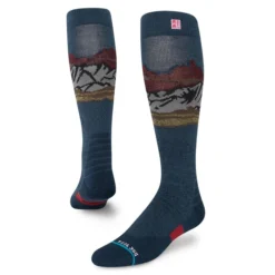 Stance Chin Valley Jimmy Chin Snow Socks In Blue -STANCE Shop stance chin valley snow socks blue a758c22chi blu b vohlsfzrrdzq3gsb