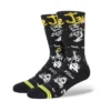 Stance Circle Jerks Circle Jerks Crew Socks In Yellow