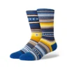 Stance Curren Crew Socks In Blue
