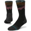 Stance Divided Hike Crew Socks In Sienna