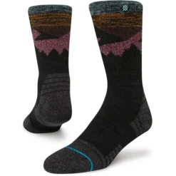 Stance Divided Hike Crew Socks In Sienna