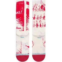 Stance Every Who The Grinch Christmas Crew Socks In Off White 5 Stance Every Who The Grinch Christmas Crew Socks In Off White -STANCE Shop stance every who christmas casual socks off white a556d22eve ofw b2 cid6bat544w9cazt