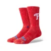 Stance Fade Philadelphia Phillies MLB Crew Socks In Red