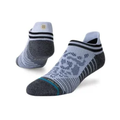 Stance Feline Tab No Show Socks In Grey