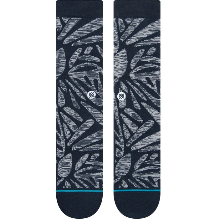 Stance Fractals Crew Socks In Navy 2 Stance Fractals Crew Socks In Navy - Image 2