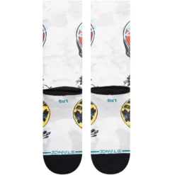 Stance Grate Grateful Dead Crew Socks In Vintage White -STANCE Shop stance grate crew socks vintage white a555b23gra vwh b2 zfe6ejwu2ydaeiit