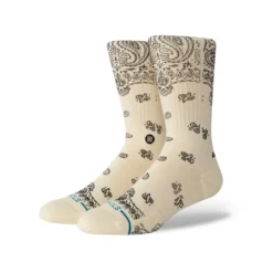 Stance Hanky Crew Socks In Cream
