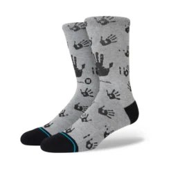 Stance House Of Mandela Crew Socks In Grey