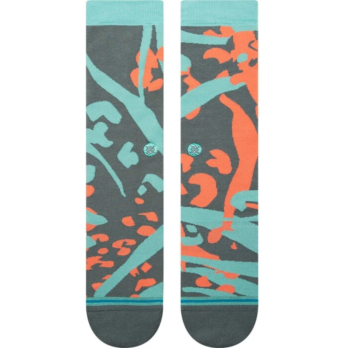 Stance Lipard Crew Socks In Jade 2 Stance Lipard Crew Socks In Jade - Image 2