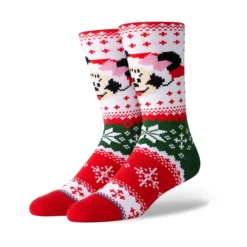 Stance Minnie Claus Disney Crew Socks In Multi