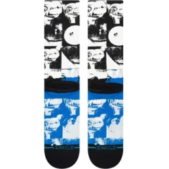 Stance Phone Home E.T. Crew Socks In Black -STANCE Shop stance phone home crew socks black a555c22pho blk b2 fdiuhjkynl4usr3e