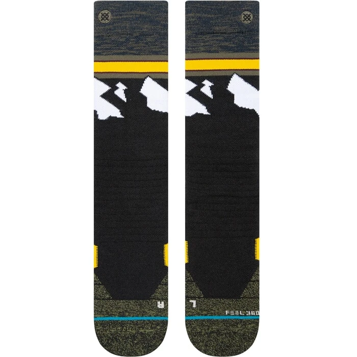Stance Route 2 Snow Socks In Navy 2 Stance Route 2 Snow Socks In Navy - Image 2