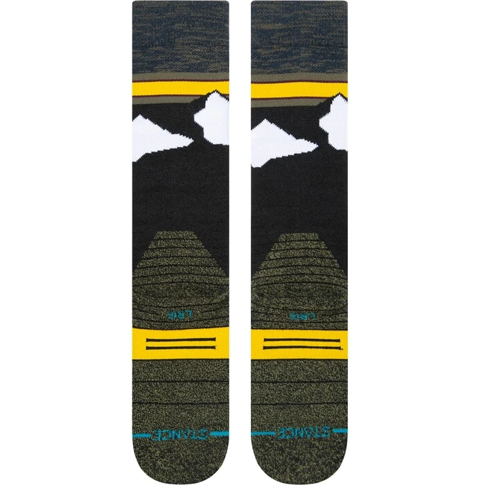 Stance Route 2 Snow Socks In Navy 3 Stance Route 2 Snow Socks In Navy - Image 3