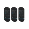 Stance Run UL Tab 3 Pack No Show Socks In Black